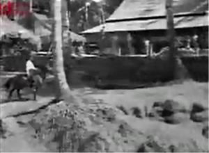 Kampung Radawuwu Ndona view yang diambil dalam film Ria Rago