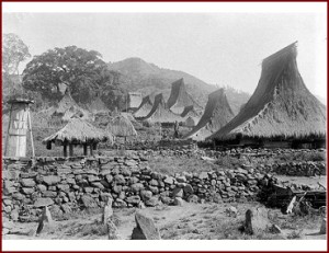 Kampung Roga Ria di tahun 1915